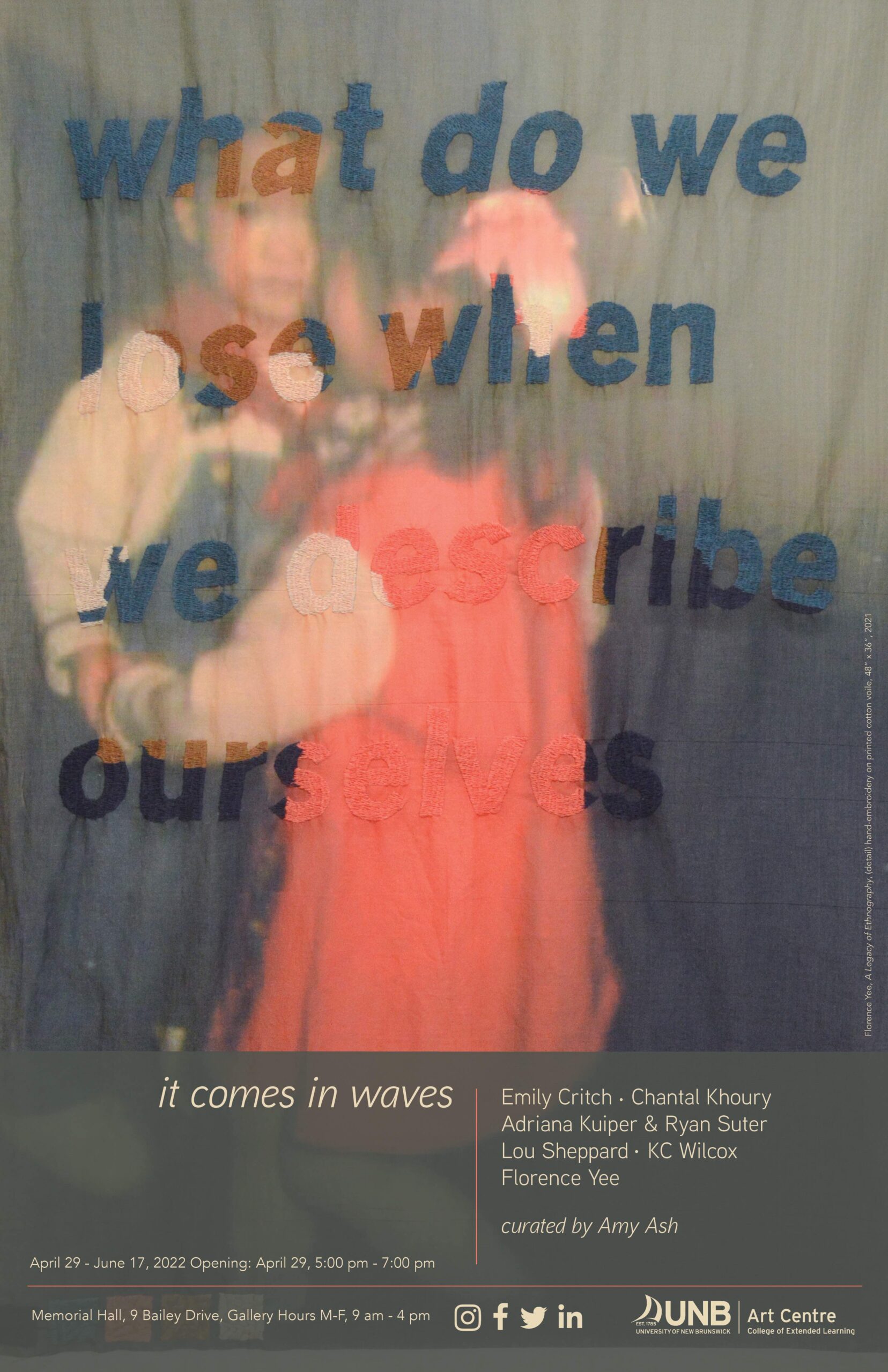it comes in waves poster