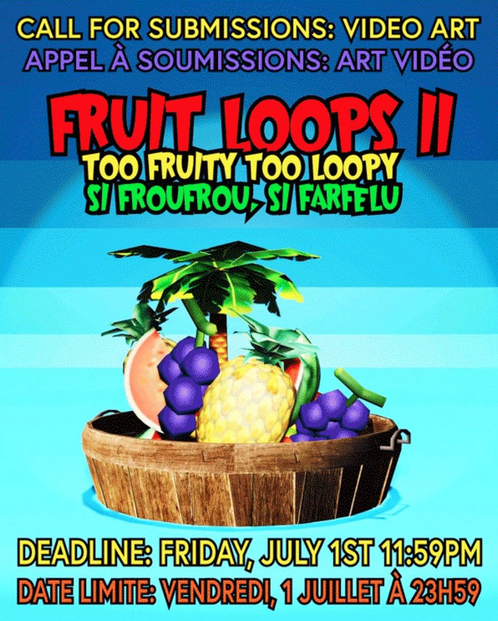 Fruit Loops II Too Fruity Too Loopy 🍇🍎🥝 ArtsLink NB