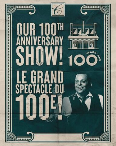 Our 100th anniversary show!