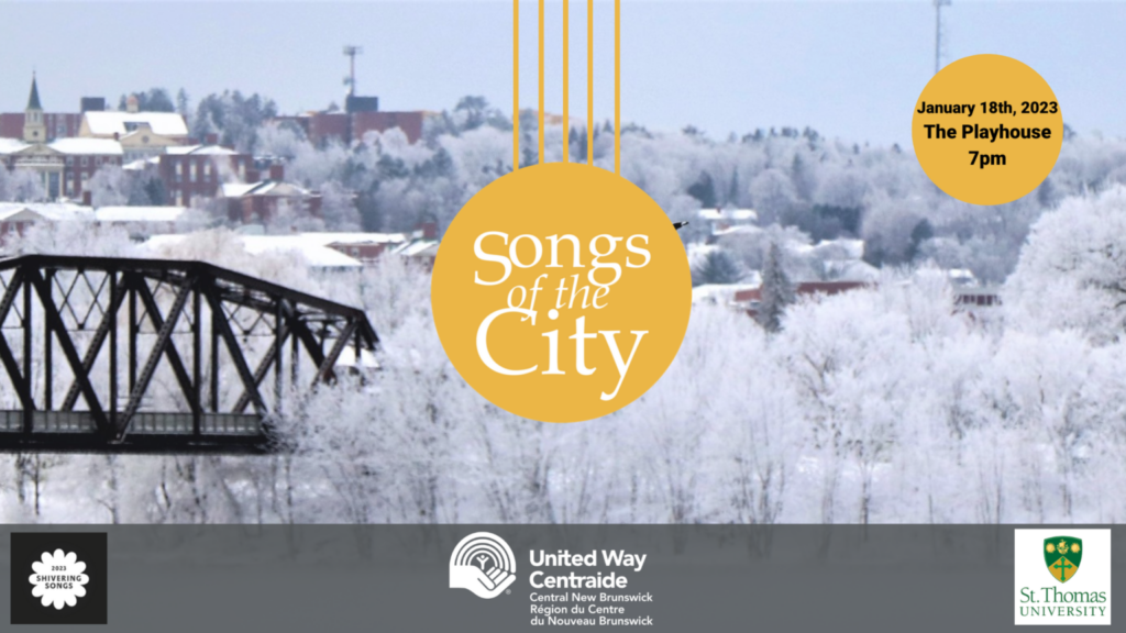 Songs of the City. January 18th, 2023. The Playhouse, 7pm