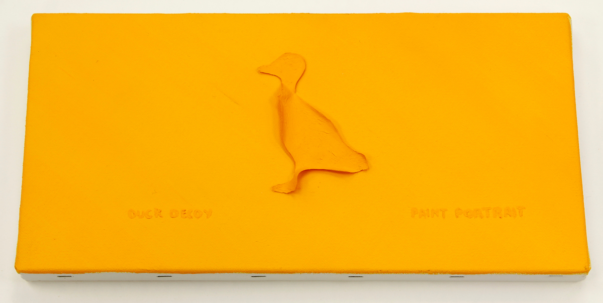 Image of a yellow duck by John Murchie.