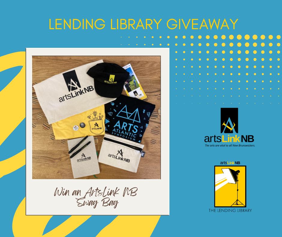 Lending Library Giveaway. Win and ArtsLink NB Swag Bag